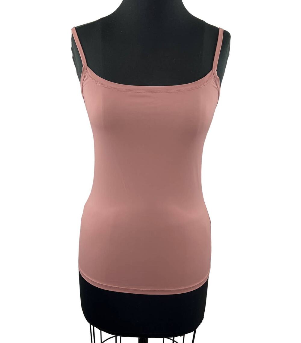 Intimissimi Pink M Camisole Top Cotton Scoop Neck Spaghetti Strap Pullover